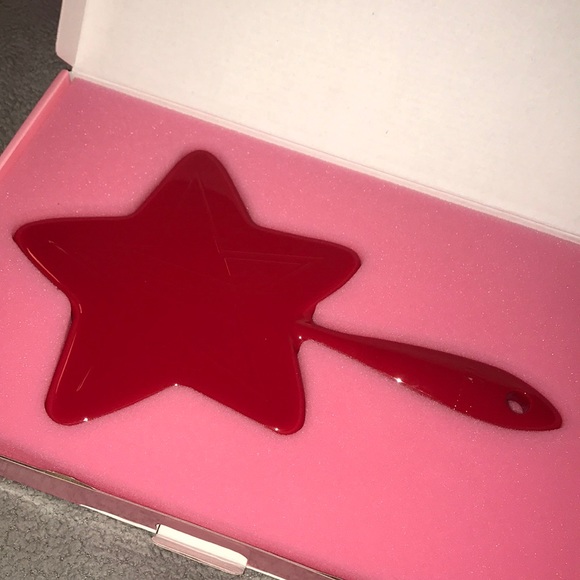 Jeffree Star Other - ‼️LAST ONE‼️🆑PRICE FIRM‼️🆕❤️ RED Hand Mirror